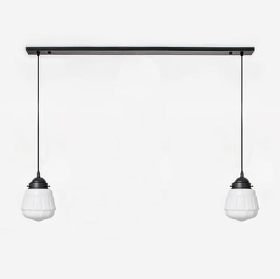 2 x Cadence lampen aan plafondbalk Moonlight - Art Deco Trade