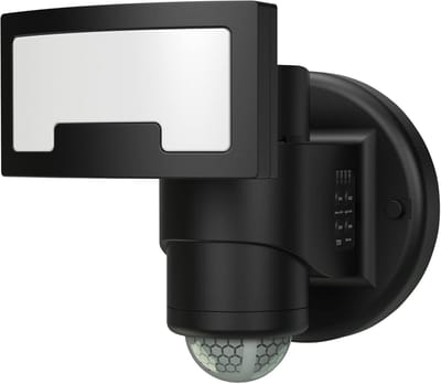 Buiten Bewegingsmelder met PIR-sensor en LED Schijnwerper - 1700 Lumen - Weerbestendig - 210° Gezichtsveld