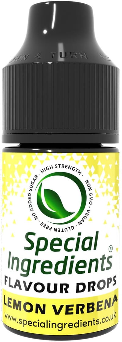 citroenverbena Smaak Druppels - 30 ml - Smaakdruppels - Flavour Drops - Moderne Gastronomie - Moleculair Koken - Hersluitbare Pot - Recycled Plastic