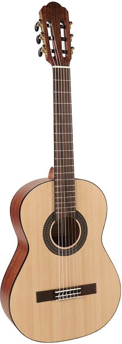 Klassieke gitaar - Salvador CS-212 - Bambino 1/2 - Sparren top - Sapele - Savarez snaren - Satin afwerking