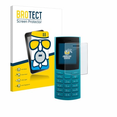 BROTECT - Screenprotector voor Nokia 105 4G 2nd Edition - Folie Beschermfolie Beschermglas matte