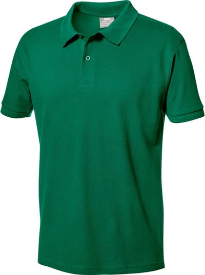 SIR SAFETY PIQUET Korte mouw Werkpolo HEREN Groen - 100% Katoen - 180 g/m² - Dubbel Gestikt