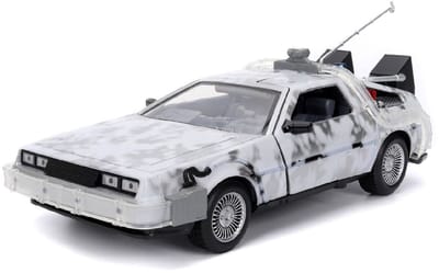 Delorean Time Machine Back to the Future Frost Jada 1:24