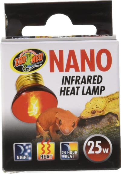 Zoo Med Nano infrarood warmtelamp voor nano-terraria 25W | 40W 25W