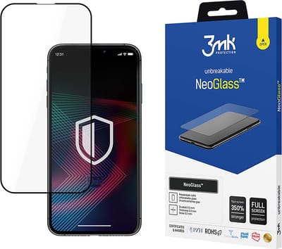 3mk Tempered glass for iPhone 14 Pro Max 8H from the NeoGlass series