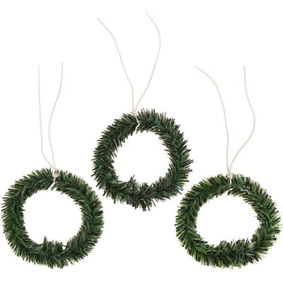 Miniatuur kransen met haakjes