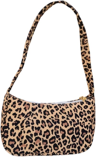 Elegante Mini Schoudertas met Luipaardpatroon voor Dames en Meisjes, Perfect voor Dagelijks Gebruik en Avonduitjes