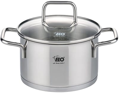 Roestvrijstalen braadpan 16 cm van 1,7 liter Elo Citrin