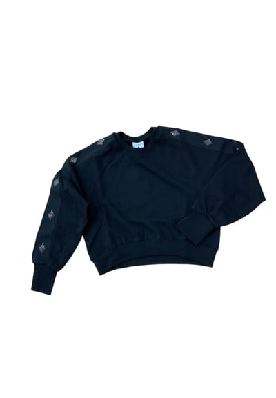Vrouwen crew hals sweatshirt County Of Milan met band