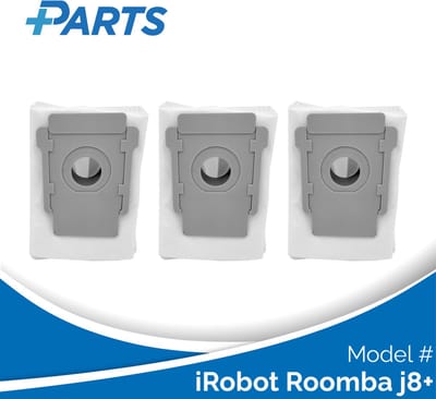 iRobot Roomba j8+ Stofzakken (3 Stuks, Plus.Parts® alternatief voor 4626194 / 4640235)