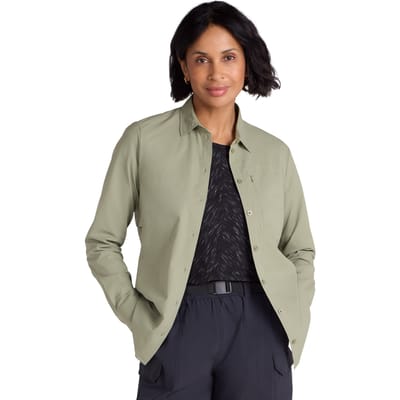 Mountain Warehouse Dames Tahiti Sneldrogend Shirt (Khaki Groen)