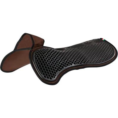 Dik gel zadel voor een hexagonale voorzijde van een paard Acavallo SP WFS Riser