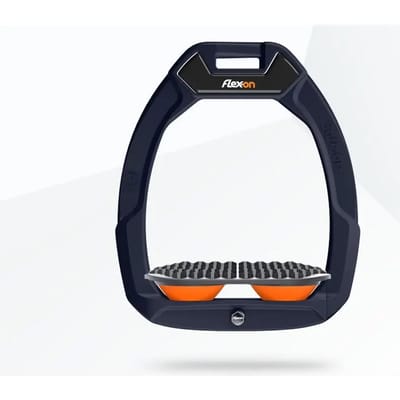 Veiligheidseisen voor paardenrijden Endurance Marine/Grijs/Oranje Flex-On Safe-On