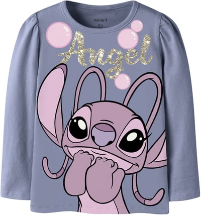 NAME IT - NMFFUFU STITCH LS TOP BOX WDI - Meisjes - Lange mouwen shirts