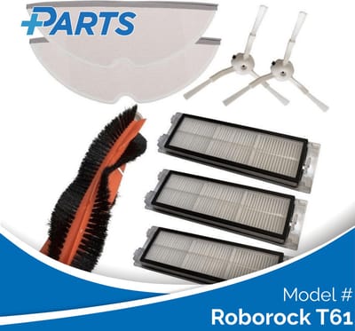 Roborock T61 Onderhoudsset (Plus.Parts® alternatief voor 8.02.0068)