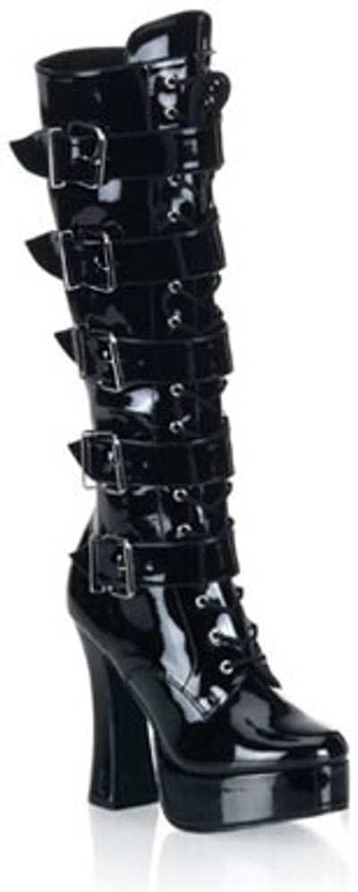 Pleaser - ELECTRA2042 Kniehoge laarzen - US 13 - 44 Shoes - Zwart