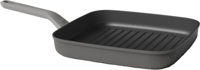 BergHoff – grillpan – Leo Lite – antiaanbaklaag – grijs – 26 cm, inductie, aluminium