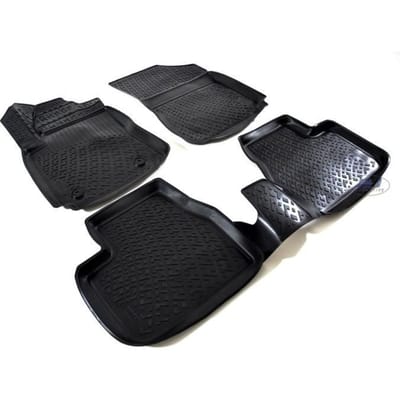 Tapis de sol - 3D EXCLUSIVE - Citroën C4 Cactus - Caoutchouc - 4 pièces - Sur mesure
