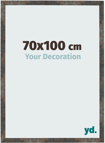 Your Decoration - Fotolijst 70x100 cm - MDF - Geoxideerd Metaal - Bologna