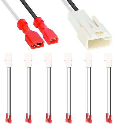 Allecto - Speaker Wiring Harness Adapter - 72-8104 - Voor Toyota Voertuigen - 6-Pack - Audiokabels - Eenvoudige Installatie - Geschikt voor Diver
