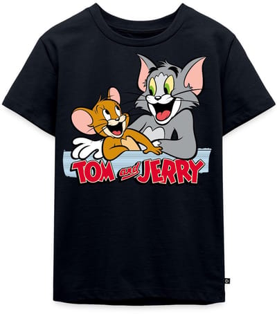 Tom En Jerry Vrienden Premium T Shirt Kinderen