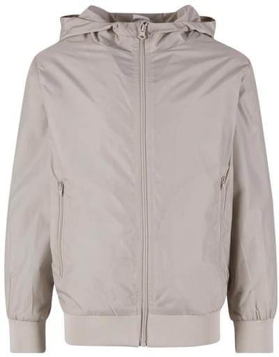 Urban Classics - Basic Kinder Windbreaker jacket - Kids 110/116 - Grijs
