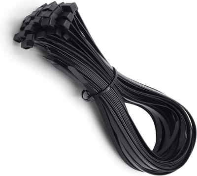 Zware Ritsbanden - Kabelbinders Sterk - Alles Vastzetten - 120 Lbs Treksterkte - 28 Inch 40 Pack - Zwart