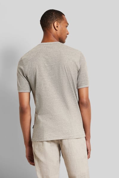 Bugatti Herren T-shirt van puur katoen