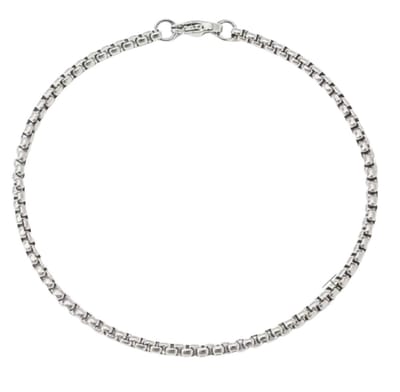 Armband RVS -19 cm -zilverkleur -schakel- Charme Bijoux