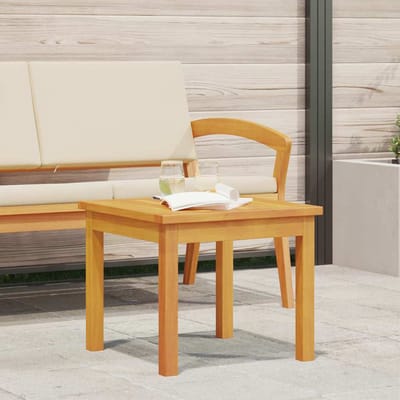 vidaXL - Bijzettafel - Olie - Natuurlijk - Massief - Acacia - Hout