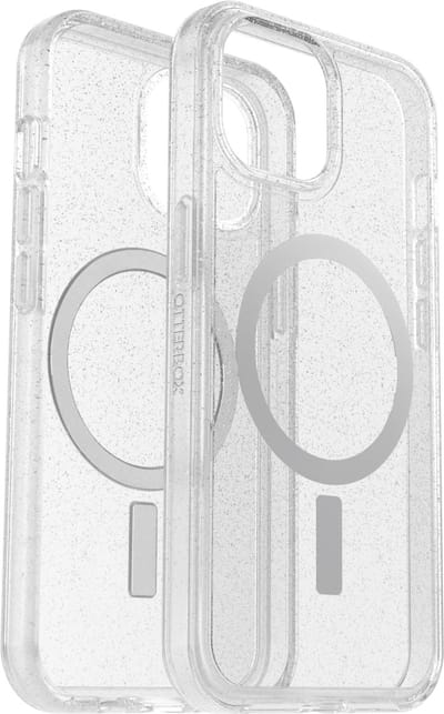 Geschikt voor OtterBox Apple iPhone 15 Symmetry Geschikt voor Mag Hoesje - Glitter
