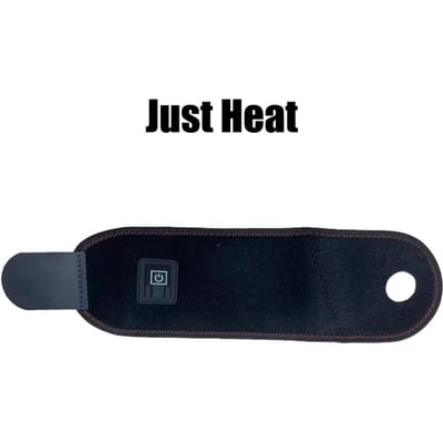 Verwarmende Polsband Vibratie Handmassage Beschermer Wrap USB Drie Standen Warmtetherapie Polsbescherming Verwarmde Polsbrace Polssteunkussen black
