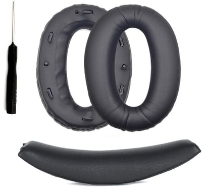 Vervangende oorkussens en hoofdbandset compatibel met Sony WH-1000XM2 / MDR-1000X - Reparatieonderdelen