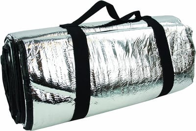 Thermo Nooddeken - Grote Reflecterende Folie voor Warmtebehoud bij Eerste Hulp, Wandelen en Redding