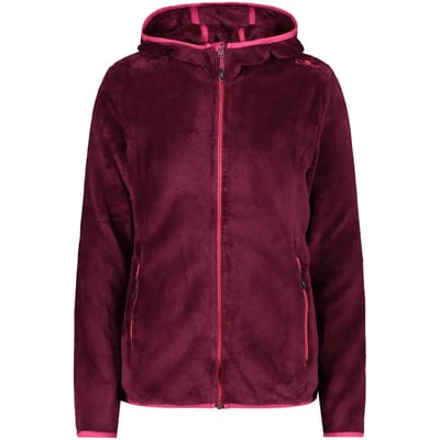 Dames fleece met capuchon CMP