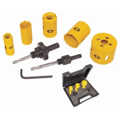 C.K 424045 Gatenzaagset 9-delig 16 mm, 20 mm, 25 mm, 32 mm, 38 mm, 51 mm 1 set(s)