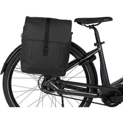 Fastrider Jaxx II Fietstas Enkel - Afneembare Fietstas Rugzak - 14L - Click'nGo - Waterafstotend - Zwart