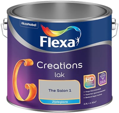 Flexa - Creations Lak Zijdeglans - The Salon 1 - Mengverf - 2,5 L
