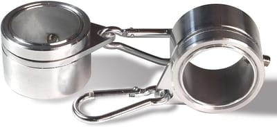 OUYLAF vlagcorrector - vlagcorrector set | 30mm diameter - vlagcorrector 30mm - Vlagcorrector - Een paar - Vlaggenmast Ringen - Flag Fixer - Zilver - Dodenherdenking