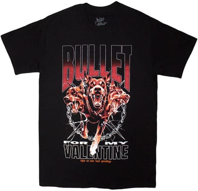 Bullet For My Valentine - Last Goodbye Dogs Heren T-shirt - S - Zwart