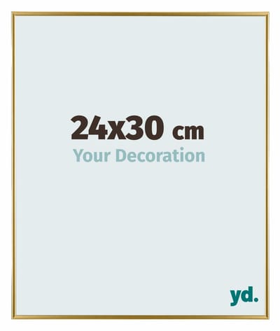 Your Decoration - Fotolijst 24x30 cm - Kunststof - Goud - Evry