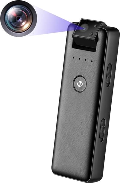 Equivera Verborgen Camera - Spionage Camera - Geheime Camera - Spy Camera - Spycamera - Spion Camera - Verborgen Mini Camera - Spy Camera Mini - Afluisteren - Afluisterapparatuur