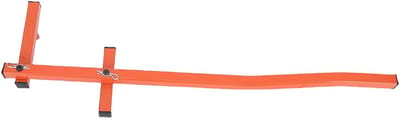 Terrasplank Richtgereedschap - Hout Rechtmaker - Vloeren Plaatsen - Verstelbare Klem - 1.6-2.8 Inch - Oranje