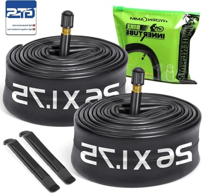 Fietsband Binnenband - Reserve Band - Fiets Onderhoud - Butyl Rubber - 26 Inch - Zwart