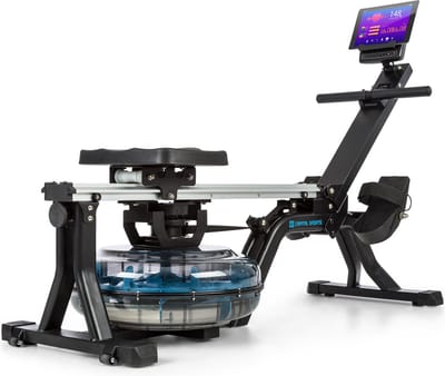 Capital Sports Water-roeimachine voor thuis opklapbaar, 13 L waterrower voor gewrichtsvriendelijke training, Waterrower met 8 standen, Rowshaper-roeimachine 150kg belastbaar