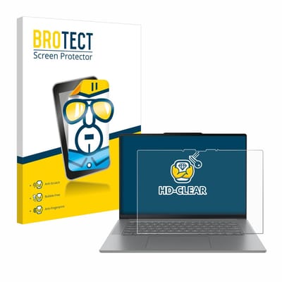 BROTECT - Screenprotector voor Lenovo Yoga Slim 7i Gen 9 15" Aura Edition - Folie Beschermfolie transparant