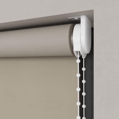Dutchblinds Rolgordijn - verduisterend - Sand - 70x190cm - Raamdecoratie op maat