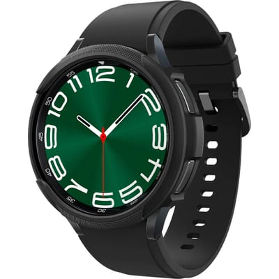 Hoesje Geschikt voor Samsung Galaxy Watch6 Classic 47mm - Liquid Air Case - Zwart - Spigen