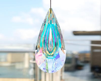 Grote 120mm Prism Crystal voor Zonnestralers - Hangende Glas Ornamenten voor Raamdecoratie, Regenboogmaker en Chandelier Versiering voor Thuis en Tuin
