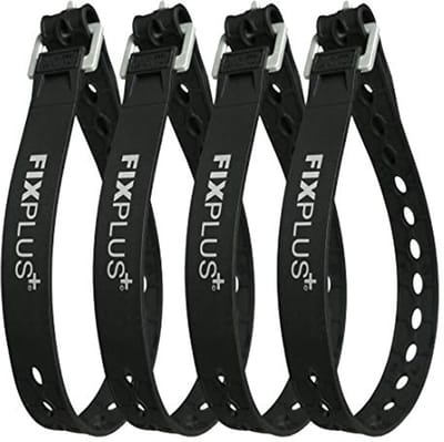Sjorbanden 4-pack - Beveilig, bevestig en bundel met Flexibele en Herbruikbare Spanbanden